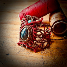 Load image into Gallery viewer, Green tourmaline bracelet (unique design)