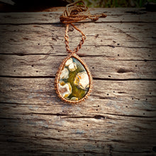 Load image into Gallery viewer, Rainforest jasper necklace