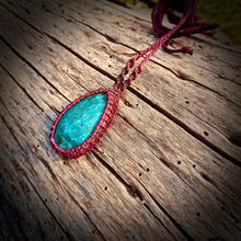 Load image into Gallery viewer, Chrysocolla necklace