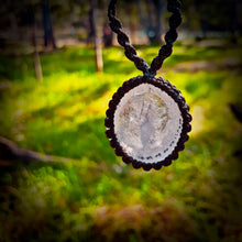 Load image into Gallery viewer, Negative quartz necklace