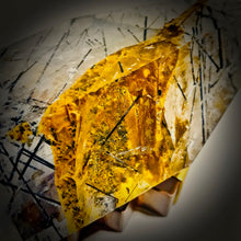 Load image into Gallery viewer, Quartz with black tourmaline and mud inclusions