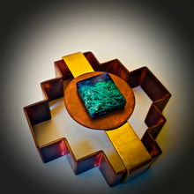 Load image into Gallery viewer, Azurite with malachite