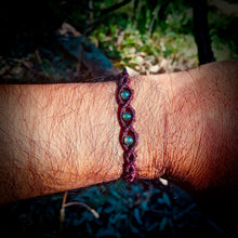 Load image into Gallery viewer, Green quartz beads bracelet