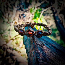 Load image into Gallery viewer, Red tiger eye beads bracelet