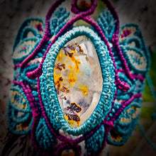 Load image into Gallery viewer, Hematoid quartz with dendrite (unique design)