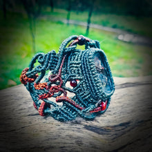 Load image into Gallery viewer, Dendritic quartz bracelet (unique design)