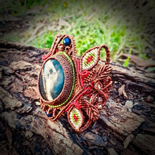 Load image into Gallery viewer, Septarian bracelet (unique design)