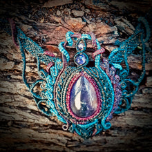 Load image into Gallery viewer, Amethyst necklace (unique design)