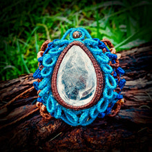 Load image into Gallery viewer, Negative quartz bracelet (unique design)