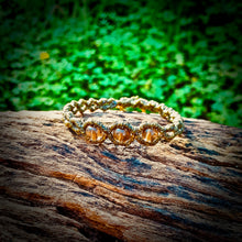 Load image into Gallery viewer, Smoky quartz beads bracelet