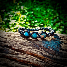 Load image into Gallery viewer, Chrysocolla beads bracelet