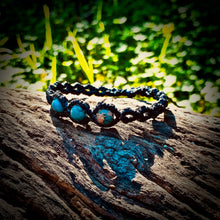 Load image into Gallery viewer, Chrysocolla beads bracelet