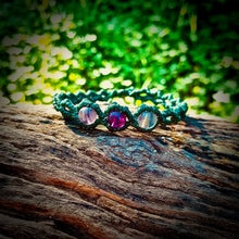 Load image into Gallery viewer, Rainbow fluorite beads bracelet