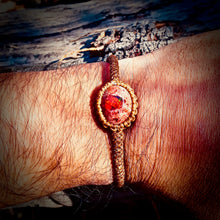 Load image into Gallery viewer, Fire opal bracelet