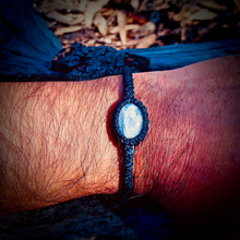 Load image into Gallery viewer, White labradorite or moonstone bracelet