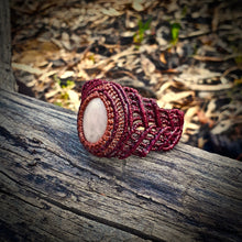 Load image into Gallery viewer, Milky rose quartz bracelet