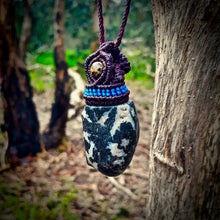 Load image into Gallery viewer, Zebra jasper necklace