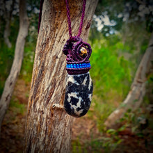 Load image into Gallery viewer, Zebra jasper necklace