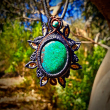 Load image into Gallery viewer, Chrysocolla pendant