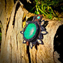 Load image into Gallery viewer, Chrysocolla pendant