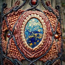 Load image into Gallery viewer, Azurite with malachite bracelet (unique design)