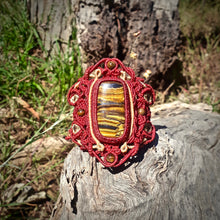 Load image into Gallery viewer, Tiger's eye bracelet (unique design)