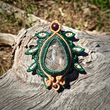 Load image into Gallery viewer, Rutilated quartz pendant