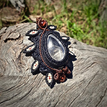 Load image into Gallery viewer, Negative quartz pendant