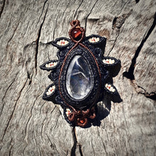 Load image into Gallery viewer, Negative quartz pendant