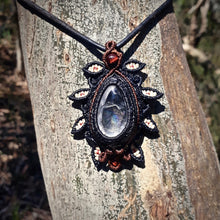 Load image into Gallery viewer, Negative quartz pendant