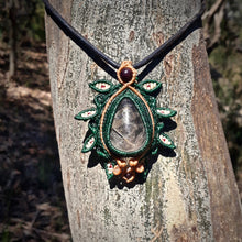 Load image into Gallery viewer, Rutilated quartz pendant