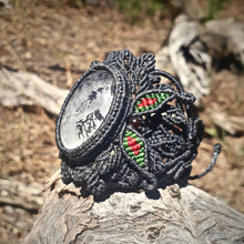 Load image into Gallery viewer, Hematoid quartz with dendrite (unique design)