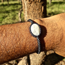 Load image into Gallery viewer, White labradorite or moonstone bracelet