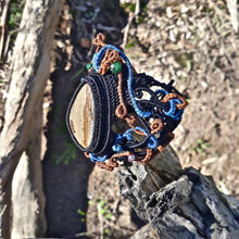 Load image into Gallery viewer, Stramatolite bracelet (unique design)
