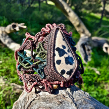Load image into Gallery viewer, Dalmatian jasper bracelet (unique design)