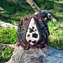Load image into Gallery viewer, Dalmatian jasper bracelet (unique design)