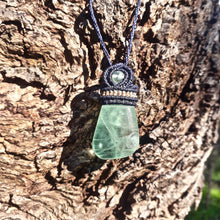 Load image into Gallery viewer, Green fluorite necklace