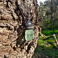 Load image into Gallery viewer, Green fluorite necklace