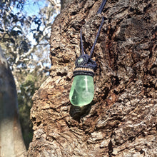 Load image into Gallery viewer, Green fluorite necklace
