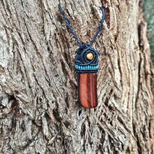 Load image into Gallery viewer, Red tiger's eye necklace