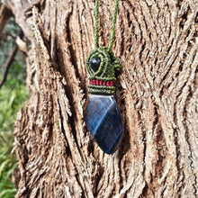 Load image into Gallery viewer, Black tiger's eye necklace