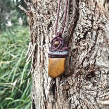 Load image into Gallery viewer, Yellow jasper necklace