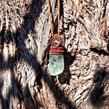 Load image into Gallery viewer, Green fluorite necklace