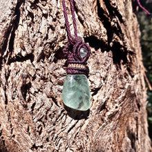 Load image into Gallery viewer, Green fluorite necklace