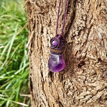 Load image into Gallery viewer, Amethyst necklace