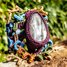 Load image into Gallery viewer, Negative quartz bracelet (unique design)