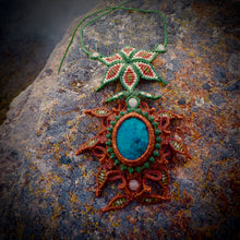 Load image into Gallery viewer, Chrysocolla necklace (unique design)