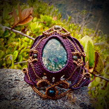 Load image into Gallery viewer, Ruby-zoisite bracelet (unique design)