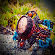 Load image into Gallery viewer, Rhodochrosite bracelet (unique design)