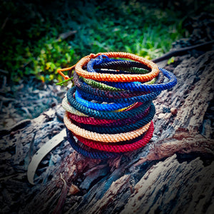 Peruvian knot bracelets